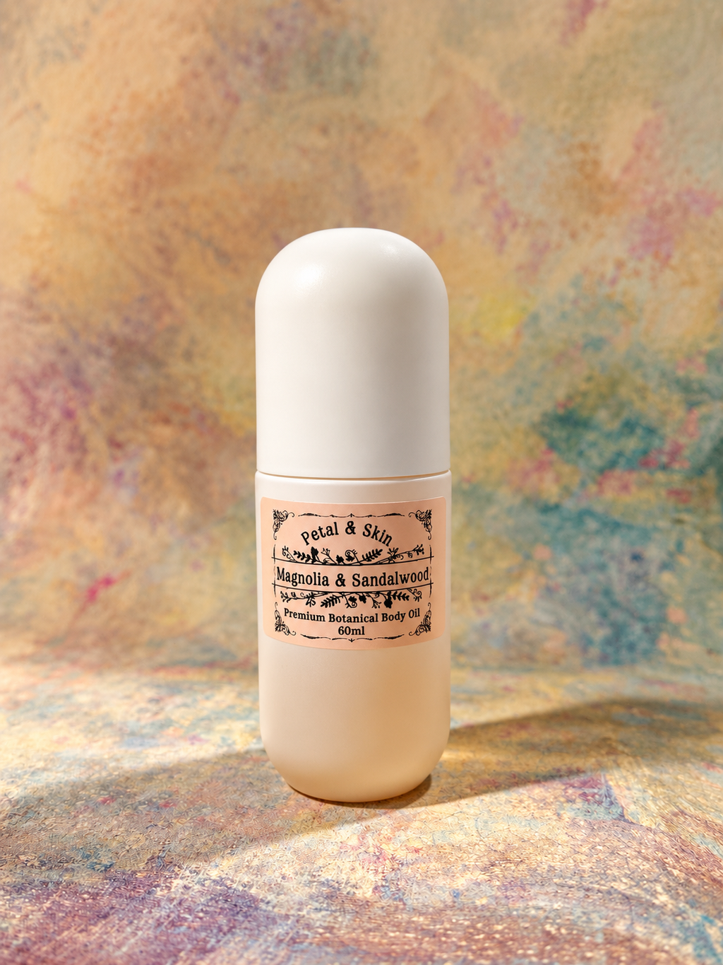 Petal & Skin Magnolia & Sandalwood Premium Botanical Body Oil – The Light Garden Premium Collection campaign image
